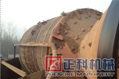 滚筒洗砂机清洗山沙设备使用现场